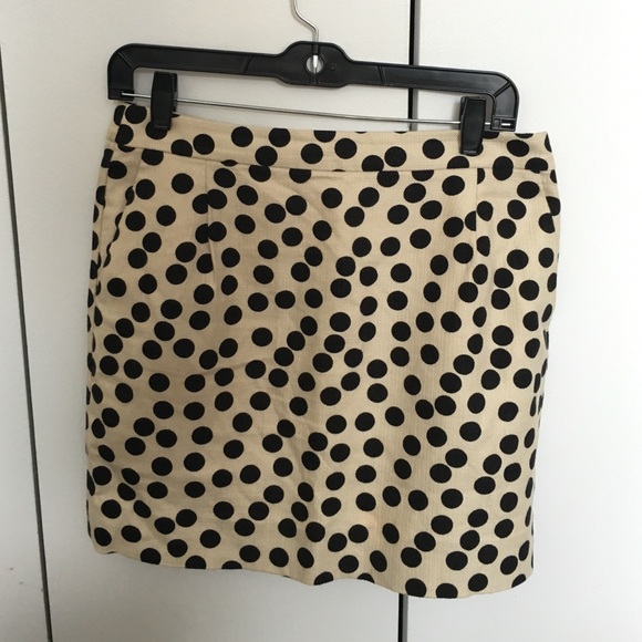 J. Crew Dresses & Skirts - J. Crew polka dot skirt