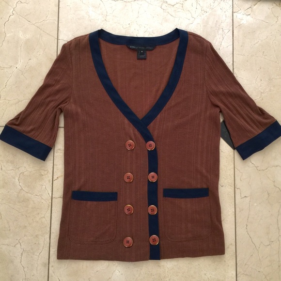 Marc Jacobs caramel brown cardigan M