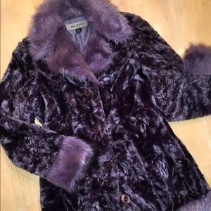 ALDO velvet coat