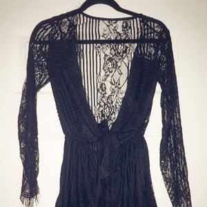 Like LF black lace romper