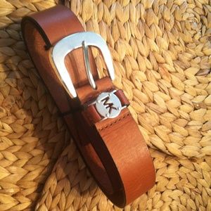Michael Kors Leather Belt