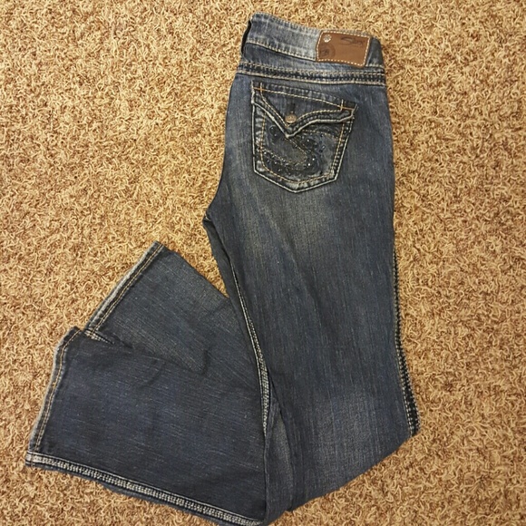 Silver jeans