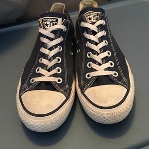 Navy converse sneakers