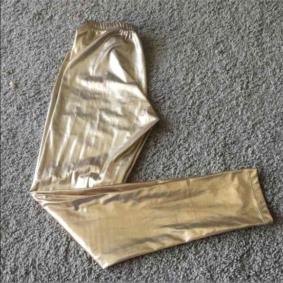 Gold Leggings (Small)