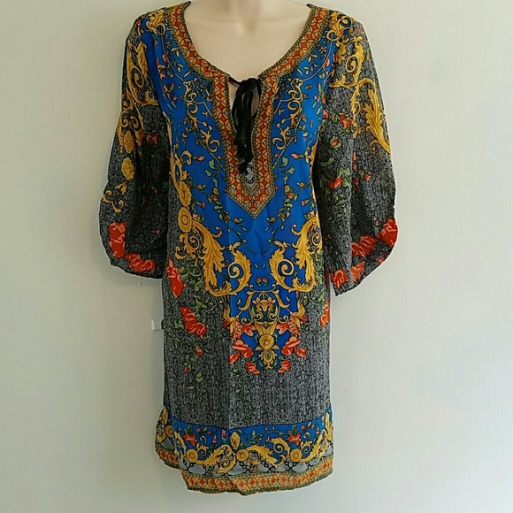 Silky summer cover up