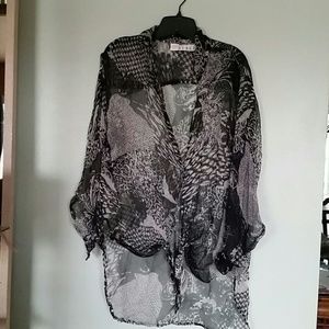 Nice over tee blouse