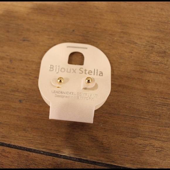 Gold tone long fringe necklace set - Picture 2 of 2