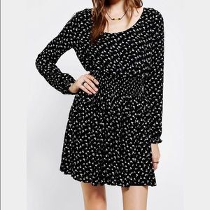 Kimchi Blue Isabella smocked waist mini dress