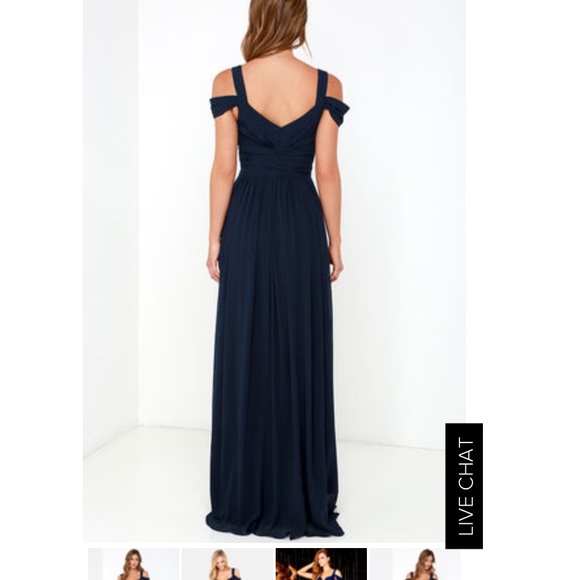 Navy blue dress - Picture 3 of 4