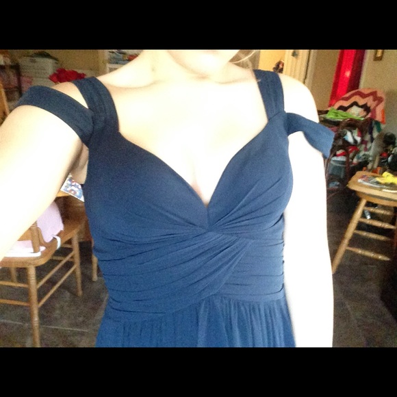 Navy blue dress - Picture 4 of 4