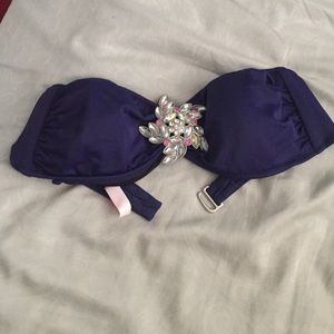 Strapless bathing suit top
