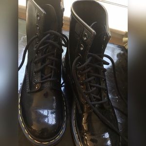 Black Patent Dr Martens Size 7