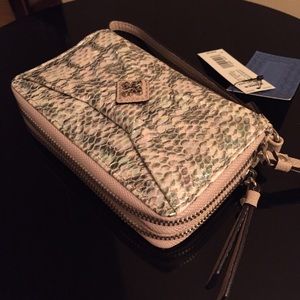 Double Zip Tech Wristlet