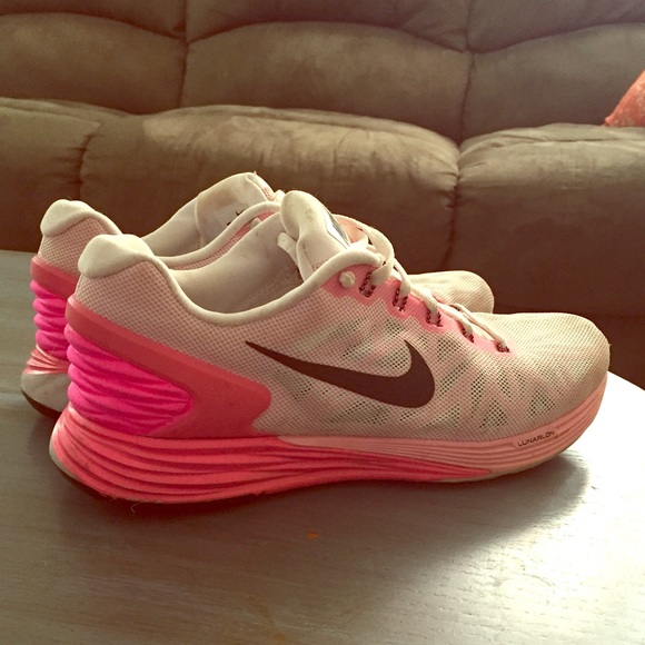 Nike Lunarlon pink/white