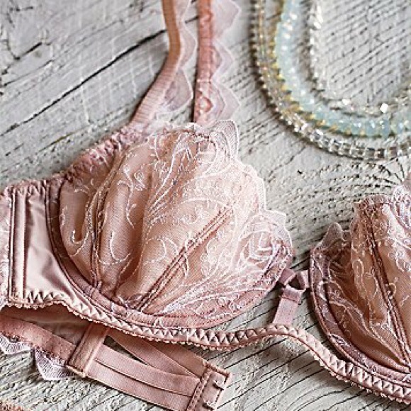 NWOT Free People Lingerie Set - 32D, Small