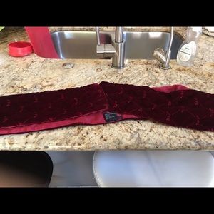 Longchamp velvet scarf