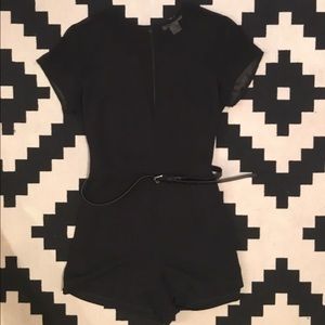 Black romper, cute for going out!