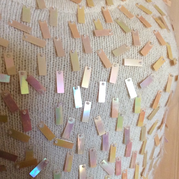 Confetti Sequined Knit Shell - Picture 2 of 4