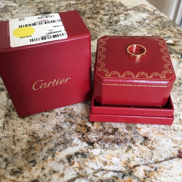 Cartier Jewelry - Cartier love ring wedding band