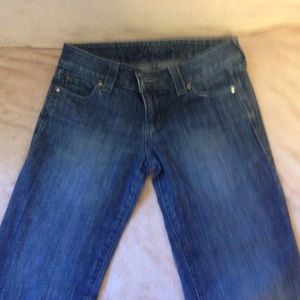 Level 99 low rise flare jeans.