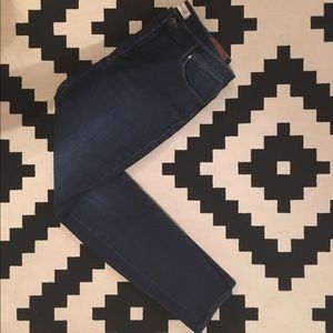 Hi-rise Madewell skinny blue jeans size 32