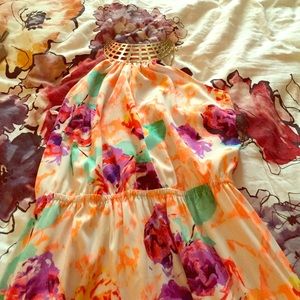 A floral dress