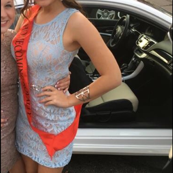 Blue Homecoming dress! - Picture 2 of 4