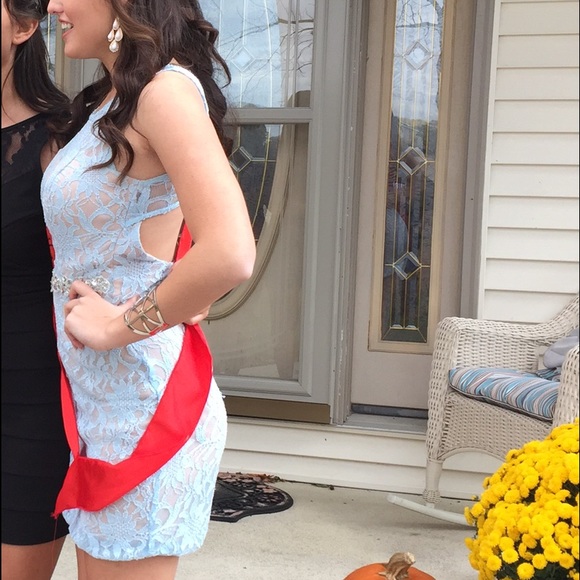 Blue Homecoming dress! - Picture 3 of 4