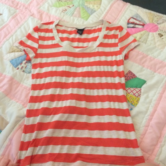 Stripped tee worn once