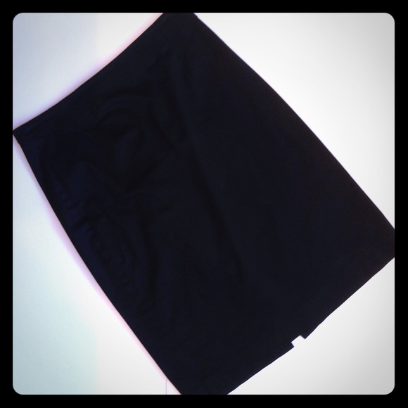 Ann Taylor Black Pencil Skirt