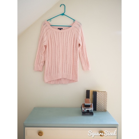 Pink Sweater From American Eagle