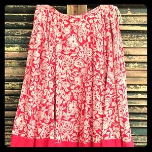 Anthro "Odille" cotton skirt