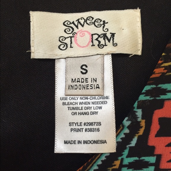 Tribal Print Festival Dress - Picture 3 of 3