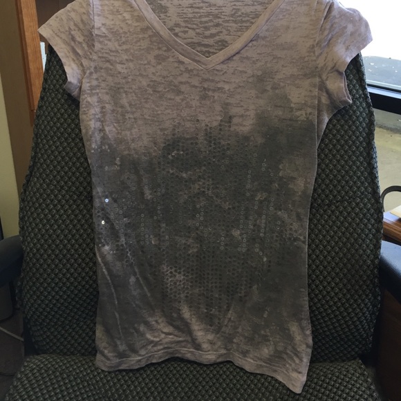 Mauve colored with sequins top - Picture 1 of 2