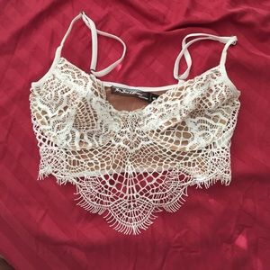 For Love and Lemons Skivvies Bralette Top
