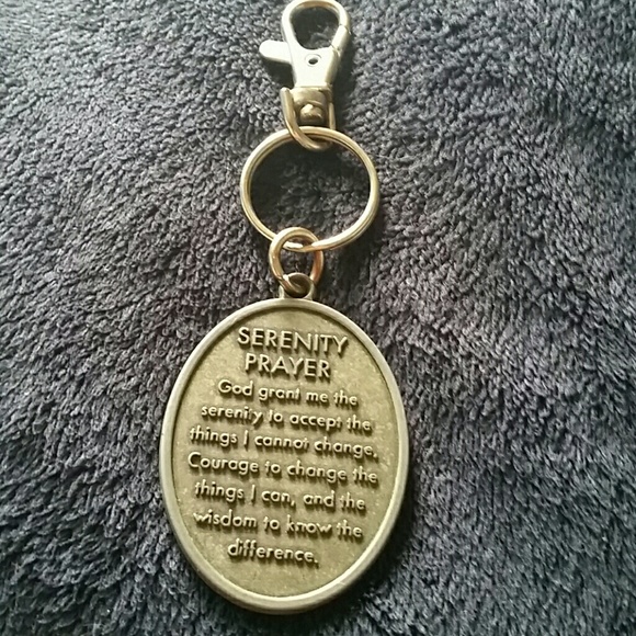 Serenity Prayer Keychain