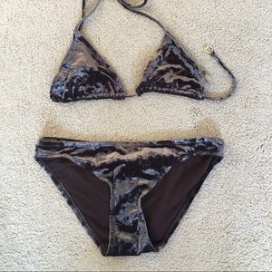 Juicy couture velvet swim suit
