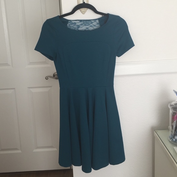 ASOS Teal Skater Dress