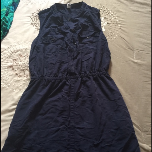 Navy blue dress