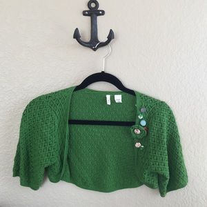 Anthro shrug by Moth. Never worn.