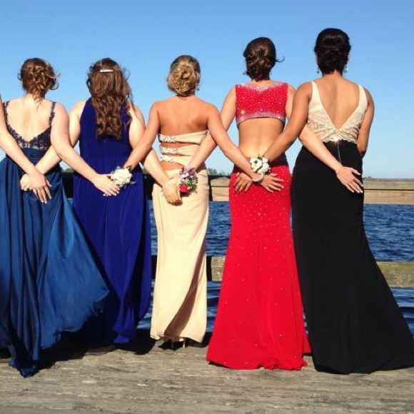 Beautiful open back prom dress! - Picture 8 of 8