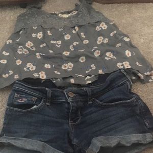 Hollister summer outfit !!