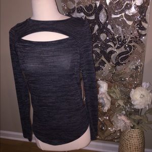 Juicy Couture Open Chest Long Sleeve Top