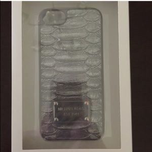 Silver Michael Kors Phone Case iPhone 5/5s