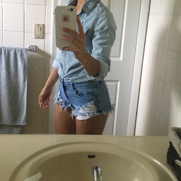 Jean shorts