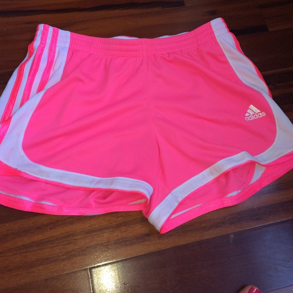 Adidas running shorts on hold