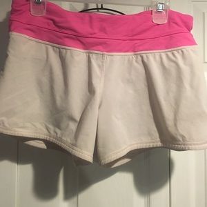 Pink lulu shorts