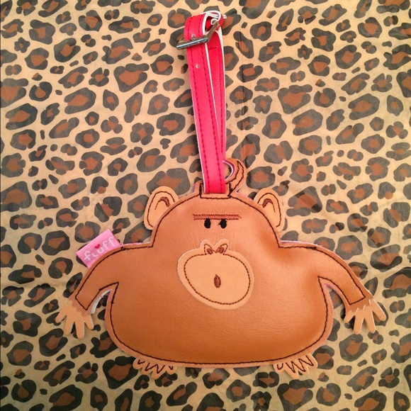 Fluff Monkey Bag Tag - Picture 1 of 2