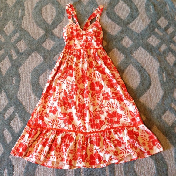 Guess Hawaiian print dress