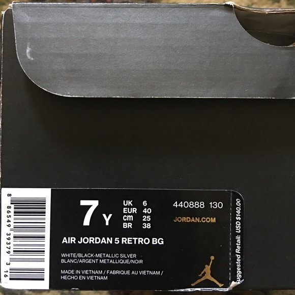 Air Jordan 5 Retro Metallics